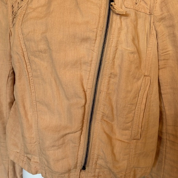 Free People size 12 cut out detail jacket size 12 - Picture 4 of 12